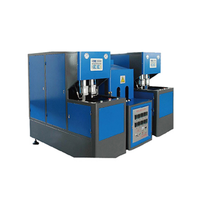 Máquina sopladora de botellas semiautomática